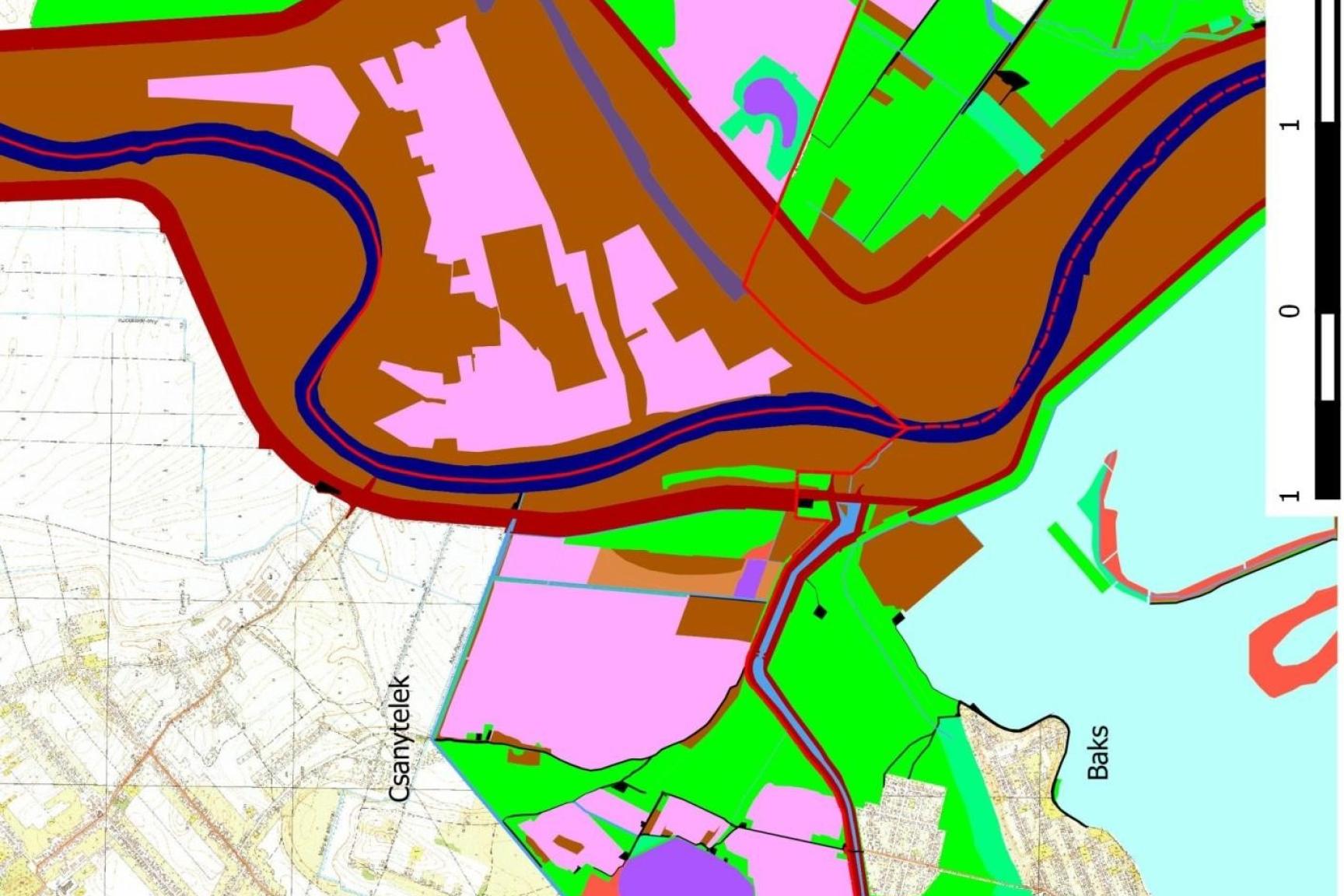 18. ábra: Az Alsó-Tiszavölgy különleges madárvédelmi terület kezelési egységei - Tisza, Szegvár 18. ábra: Az Alsó-Tiszavölgy különleges madárvédelmi terület kezelési egységei - Tisza, Szegvár