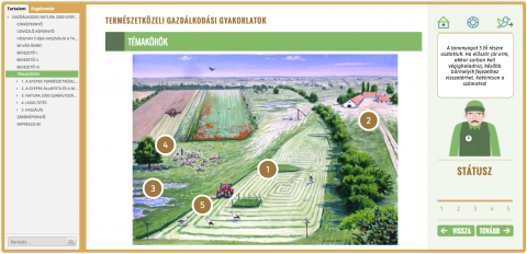 gyepgazdálkodás e-learning felület